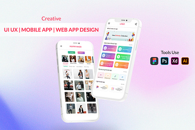 Creative User Interface Application app design graphic design logo ui ux