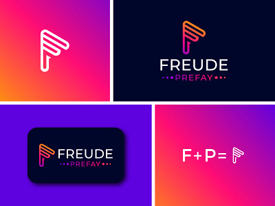 freude prefay logo app logo branding logo business logo colorful p logo gradient logo icon logo letter logo logo design logo designer logos logotype minimalist logo modern logo pay loog startup logo