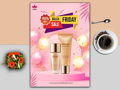 Cosmetic Product Flyer Design advertisement brochure cosmetic product flyer facebook ad facebook post flyer design flyers graphic design instagram post