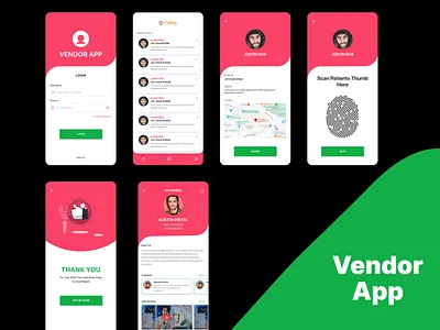 Mobile App Designs design figma landing page mobile app photoshop sketch ui vendor app website
