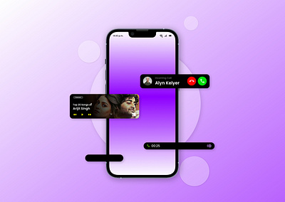 Dynamic Island variations animation graphic design ui