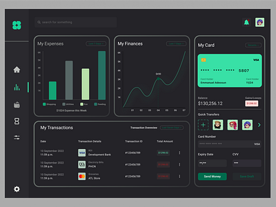 Dashboard UI dashboard design ui ui design visual design web design