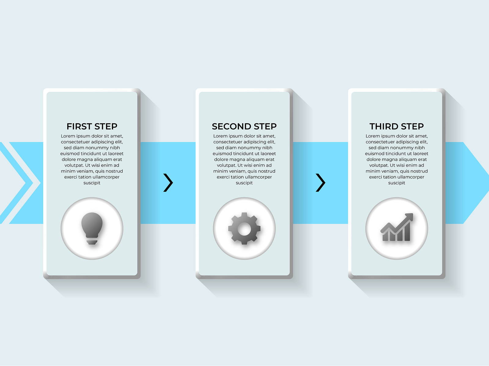 Infographic Step Label By Muhammad Sirat On Dribbble
