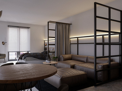 Interior Design - Bedroom, living