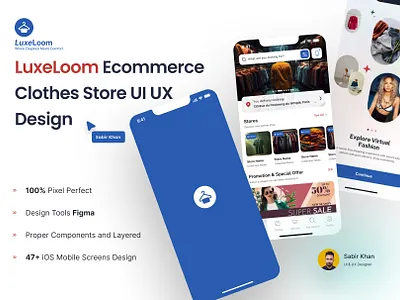 LuxeLoom Clothing E-commerce Mobile App UI UX Design app ui design kit clothing app ui kit clothing store ui kit ecommerce checkout ui ecommerce mobile app figma ecommerce design figma fashion ui kit minimalist ecommerce ui mobile payment ui design mobile shopping ui modern app ui online shopping app design order tracking ui responsive mobile ui ui design for ecommerce ui kit for figma ui kit for online store