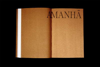 Amanhã (tomorrow) book editorial publication