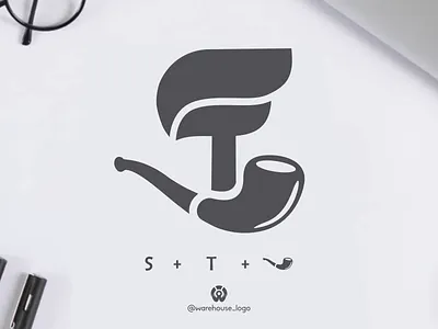 Scandinavian Tobacco 3d branding brandmark design designispiration graphic design graphicdesigner icon identity illustration logo s t tobacco ui