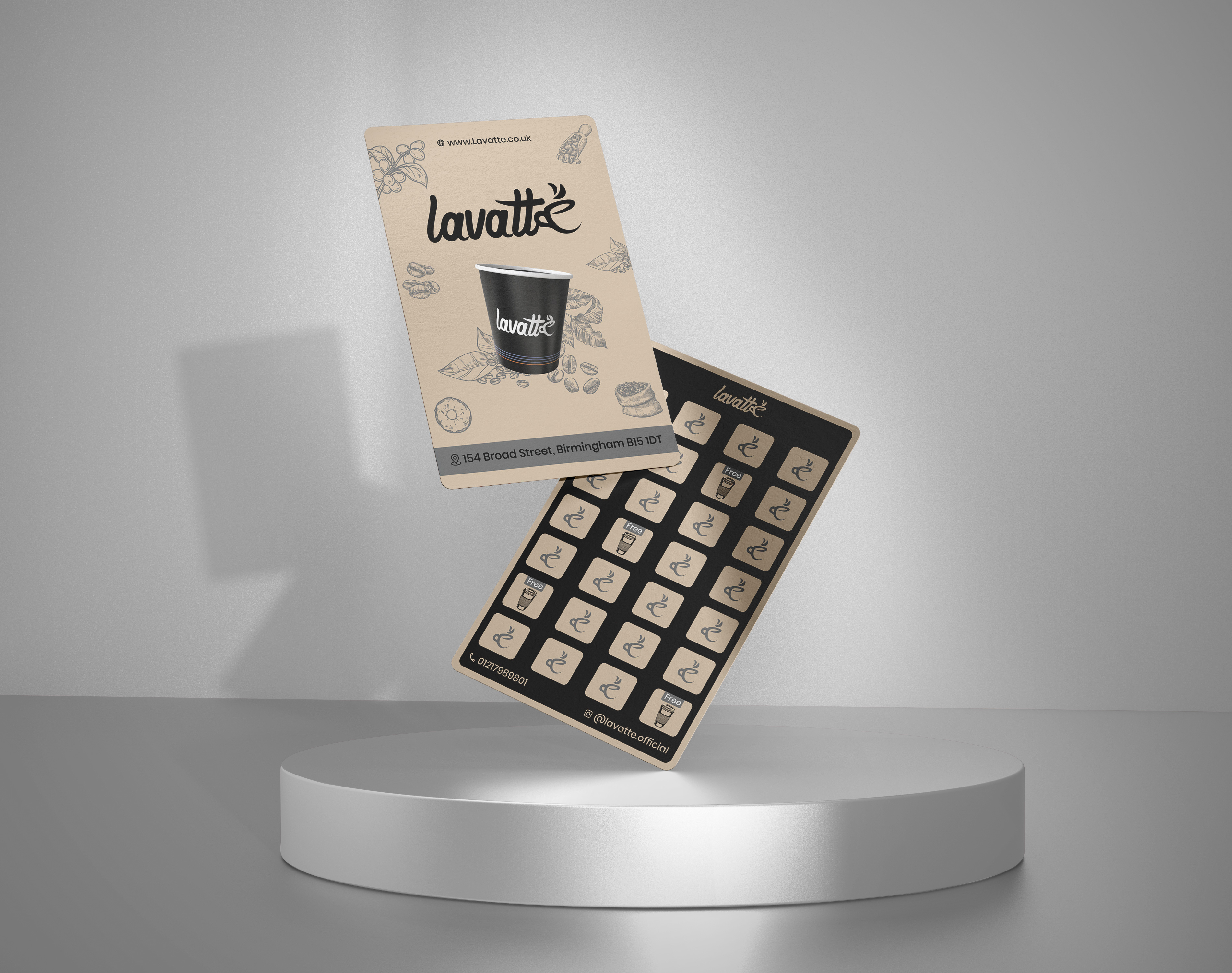 Example of I Will Design Loyalty Card Or Punch Card