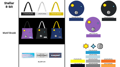 Charte graphique Stellar 8-bit branding design direction artistique graphic design
