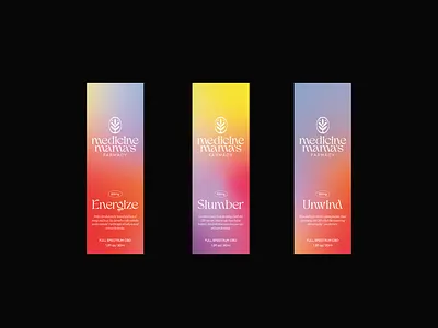 Wellness Wisdom 02 brand identity branding cannabis branding cannabis packaging cbd branding cbd packaging gradient packaging graphic design holistic healing logo packaging packaging design wellness wellness branding wellness packaging