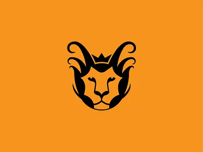 Lion Logo animal logo branding creative logo crown logo design graphic design illustration king logo lion lion logo logo luxury logo vector