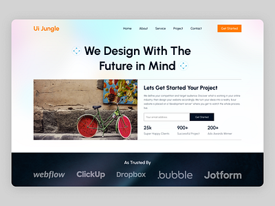Agency Website design agency branding clean colourful company cool work creative design design design studio designer interface landing page landing page design logo minimalist startup typography ui webdesign website