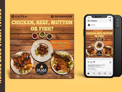 Promotional Social Media post Design banner branding design digital poster facebook food instagram minimal post poster promotion social media vector