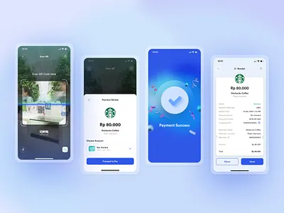 Digital Bank QR Payment app bank design digitalbank mobile app payment ui uidesign ux uxdesign