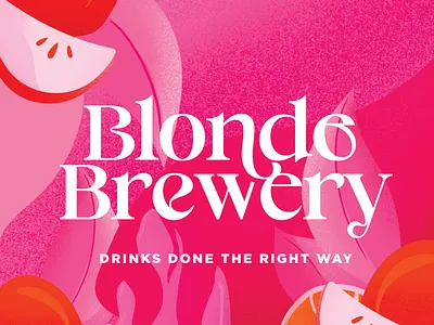 Blonde Brewery Drinks Logo Can Design Packaging Branding #1 3d art artwork brand branding can design design digital art digital illustration food graphic design icon illustration illustrations logo logos mockups packaging ui vector