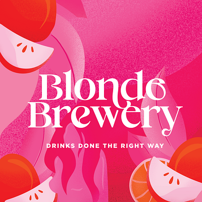 Blonde Brewery Drinks Logo Can Design Packaging Branding #1 3d art artwork brand branding can design design digital art digital illustration food graphic design icon illustration illustrations logo logos mockups packaging ui vector