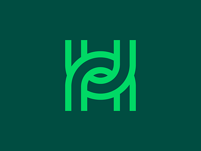 LOGO "H" adobe illustrator branding design icon letter logo logotype vector
