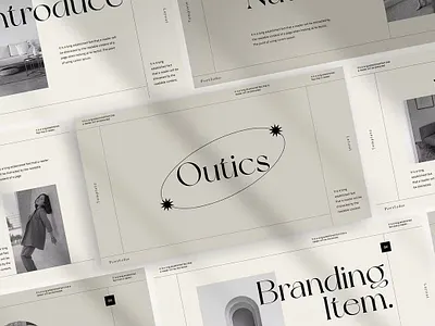 Outics Presentation Template annual business clean corporate download google slides keynote pitch pitch deck powerpoint powerpoint template pptx presentation presentation template project report slidemaster slides template web