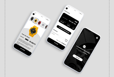 Timebuyer appdesign appui mobile ui watch
