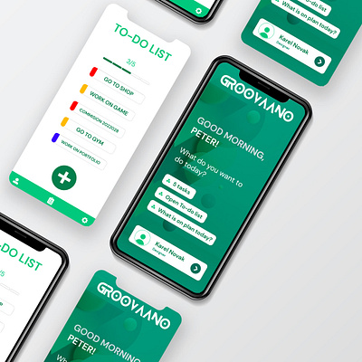UI App Design - Groovaano app art design graphic design graphics logo ui ux vector