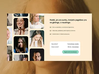 Pasikalbėk // Benefits b2c branding clean counselling design digitaldesign dribbblers figma flat minimalist online services platform psychology ui ux uxui webdesign webdesigner webflow