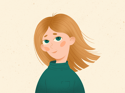 Self - portrait illustration procreate self portretself portrait