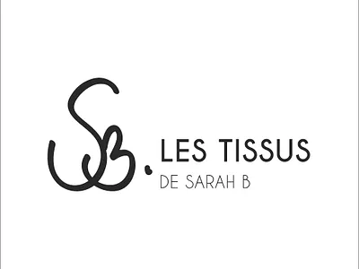 Les Tissus de Sarah B l Logo concept