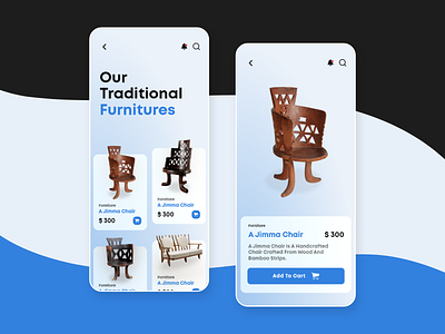 Woodsworks: E-Commerce - Product - Ui - Mobile - Theodore Negusu app design explore product ui ui challenge