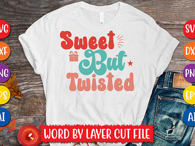 Sweet But Twisted cut file