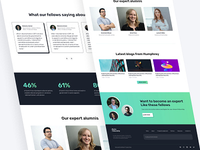 Fellowship Blog Website Design branding design figma figmadesign illustration logo splash screen ui ux vector