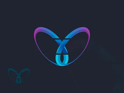 X logo branding colorfull logo company logo connection logo creative agency logo gradation graphic design illustration letter x letter x logo logo ui ux vector x logo