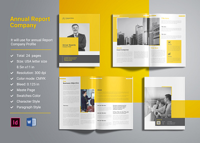 Annual Report, Company Profile design advertisement annual report annual report template banner design branding bundle template business conference business plan business proposal company profile company profile template conference print template bundle design