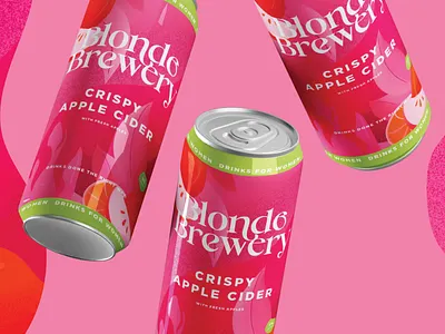 Blonde Brewery Drinks Logo Can Design Packaging Branding #2 3d art artwork branding can design digital art digital illustration drink drinks graphic design illustration illustrations label logo mockup packaging ui vector women