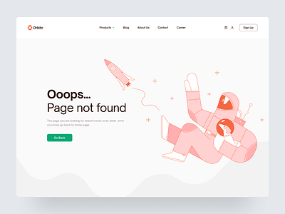 Daily UI #008 - 404 Page 404 404 page blank state dailyui design empty state ui ux web