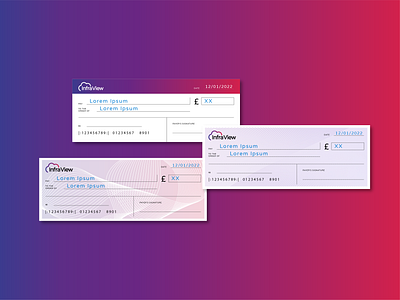 Cheque Design adobe illustrator branding cheque design design graphic design illustration manypixels