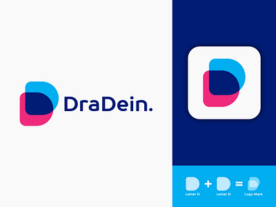 DraDein Logo Design app icon logo app logo brand brand identity brand logo brandidentity branding design gradient gradient logo illustration letter d logo letter logo logo logo branding logo design logo idea logo inspiration logos vector