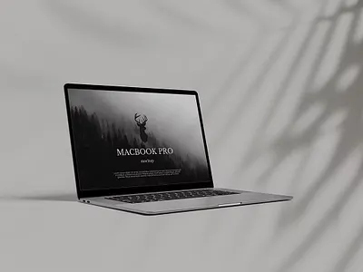 Macbook Pro Mockup 3d abstract app design branding clean design device display gadget graphic design ios landing page landingpage mockup motion graphics product design realistic simple ui uxdesign