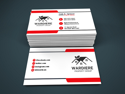 Corporate Business Card PSD 142 calling cards