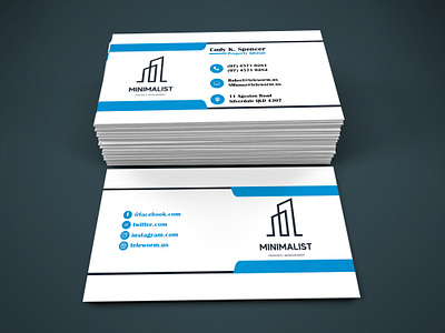 Corporate Business Card PSD 141 calling cards