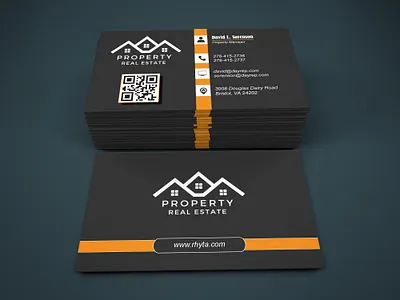 Modern Gradient Business Card for Entrepreneurs 158 calling cards