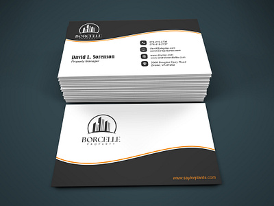 Modern Gradient Business Card for Entrepreneurs 159 calling cards