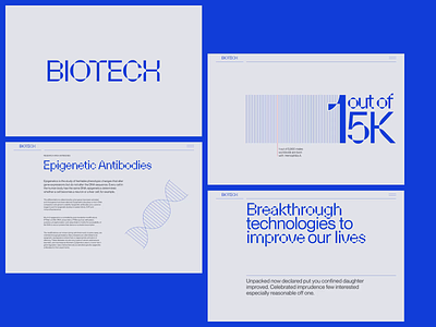 Biotech - brand and website concept animation branding flat illustration motion graphics ui web website