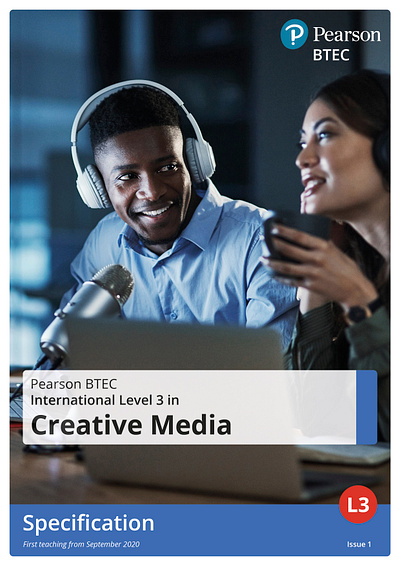 Pearson BTEC - cover branding branding design graphic design publishing typography