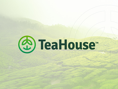 TeaHouse - Logo Design 🍃 bar blend branding creative logo drink eat house leaves logo logo design modern logo shop smart logo tea teas visual identity design