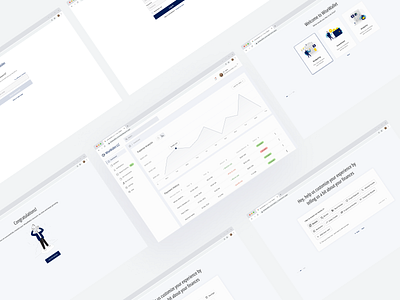 WiseWallet - FinTech WebApp banking clean dashboard design fintech form minimal multi step navigation onboarding saas saas app typography ui ui design user interface ux ux design web design website