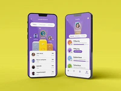 Leaderboard dailyui design graphic design illustration typography ui ux vector