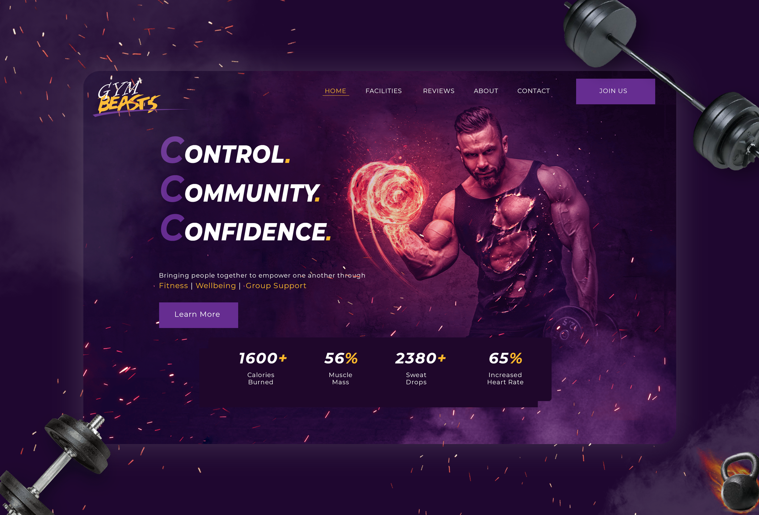 GYM Beasts branding design graphic design logo typography ui ux