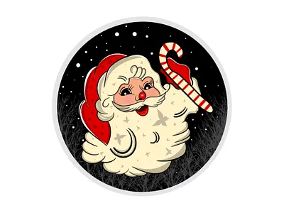 Hand drawn Santa Claus 🎅. art artist cartoon design handdrawn illustration logo