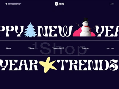 Interface | Fargo animated animation christmas design desire agency events graphic design holidays motion motion design motion graphics new year new years eve site ui web web interface web site web ui website