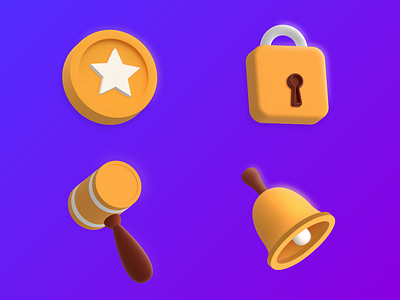 3D icons 3d adobeillustrator design glow icondesign iconography icons illustration